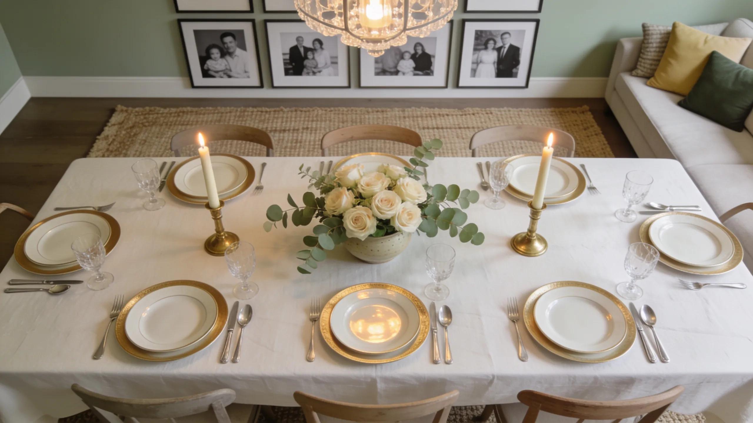 Stylishly staged dining area showcasing effective staging techniques to enhance home appeal