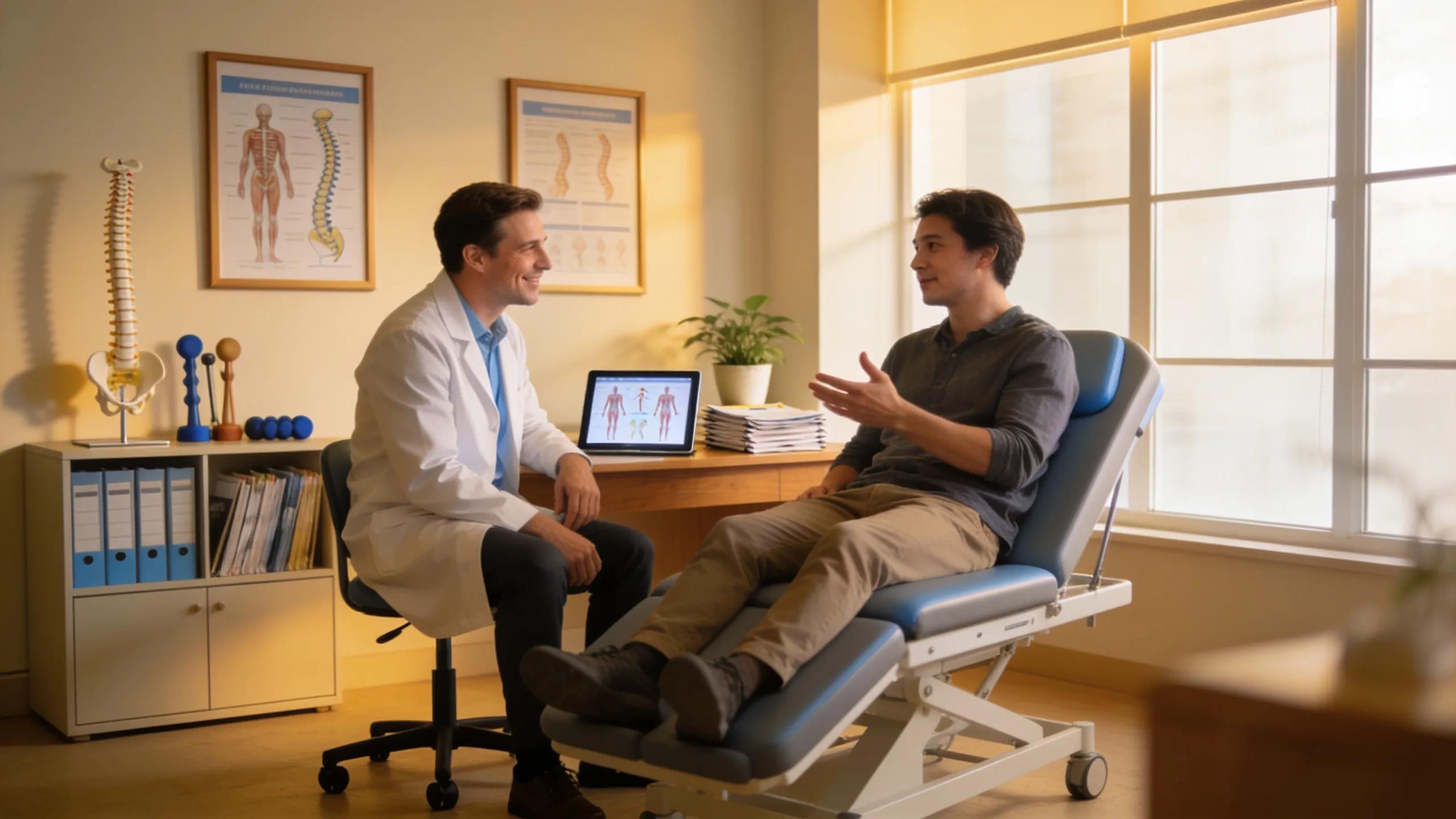 Essential items for chiropractic consultation preparation including medical records and personal comfort items