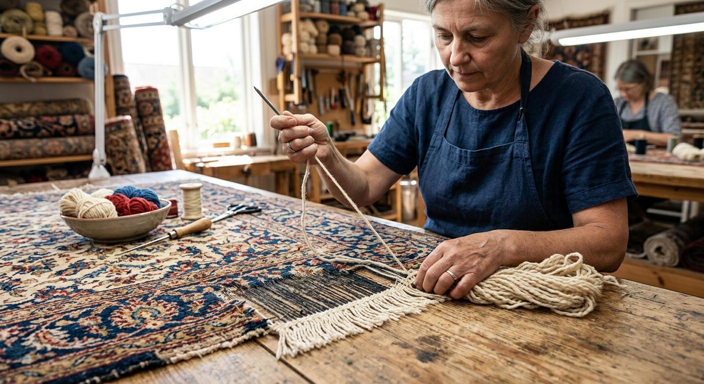 Expert Repair and Restoration for Damaged and Aged Rugs