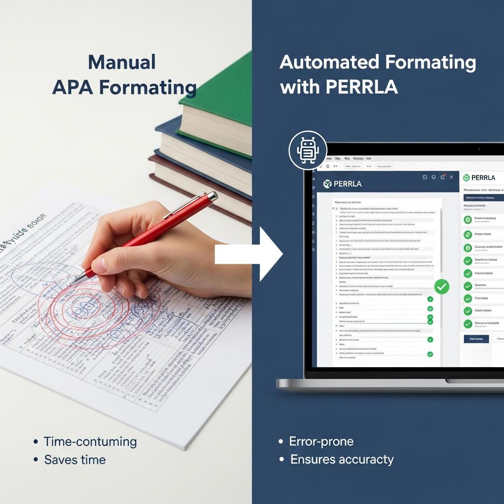 Comparing Manual APA Formatting vs. PERRLA