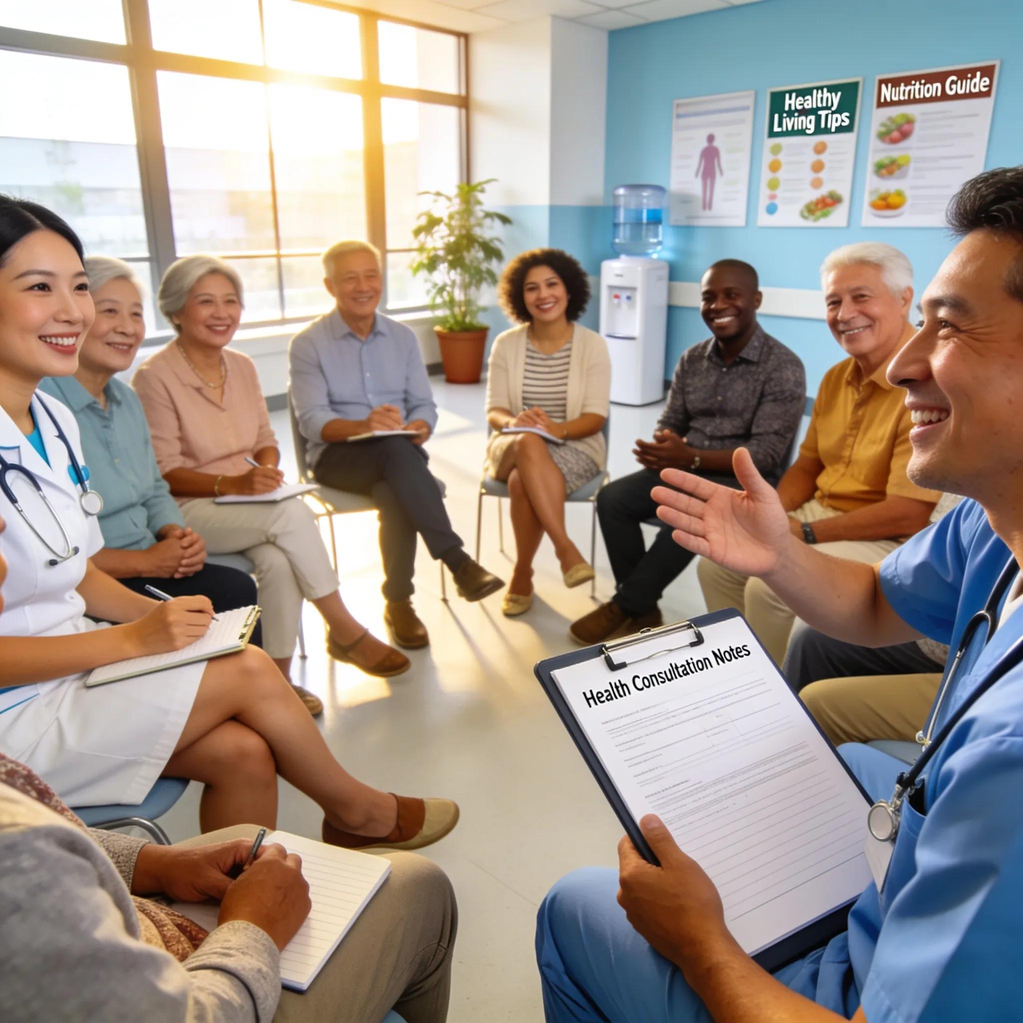 Group health consultation for adults over 40 at Alloy Franklin Lakes
