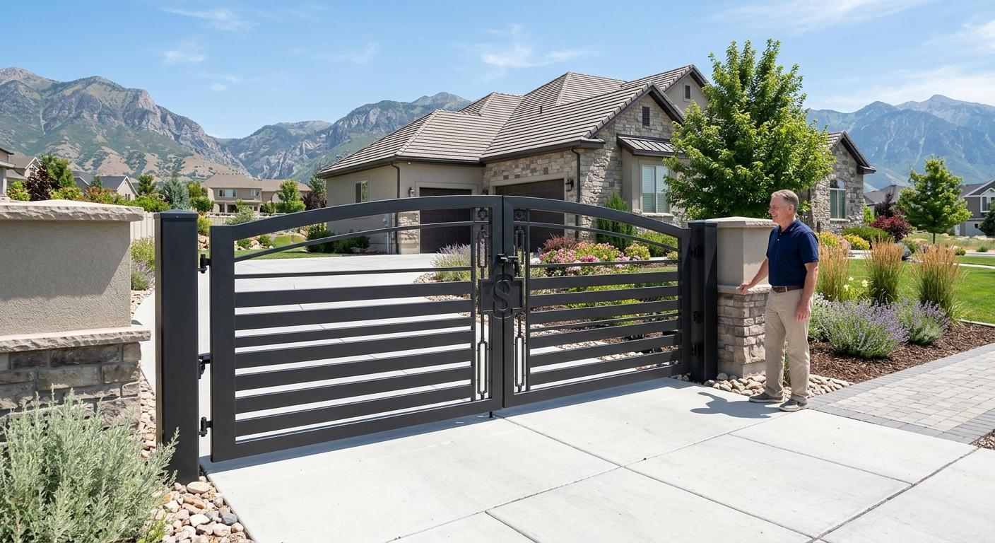 Aluminum Gates Delivering Lasting Style with Minimal Upkeep