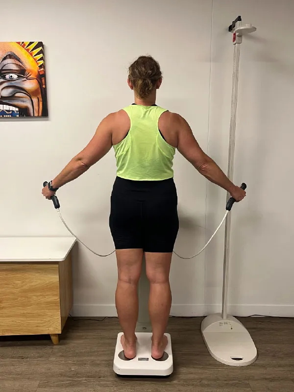 Tanita body composition scanner used for bioelectrical impedance analysis