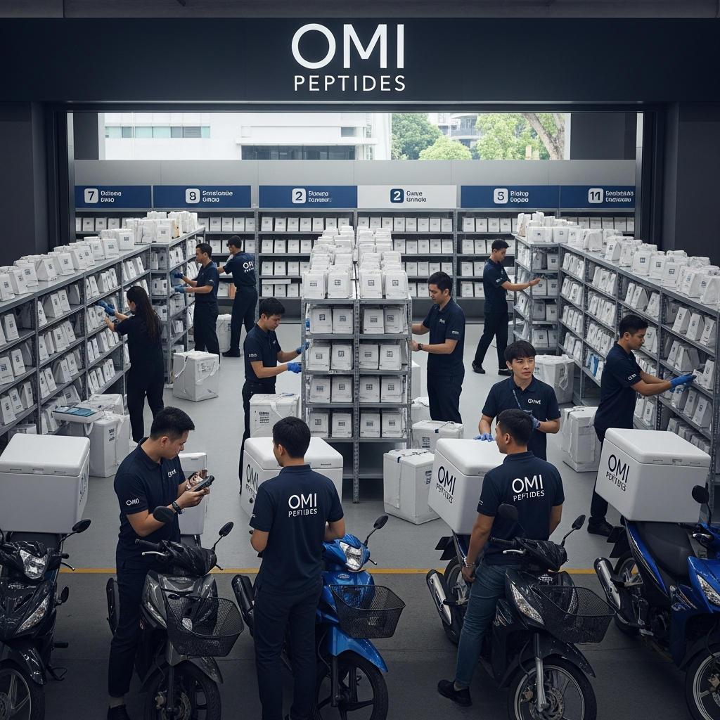 The OMI Peptides Experience: Seamless Ordering and Delivery