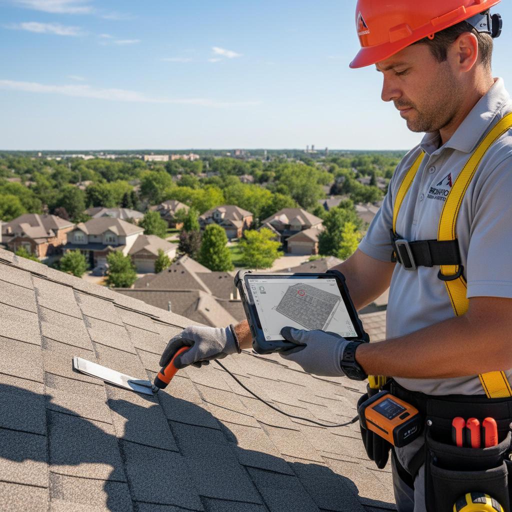 During the Roof Evaluation Process