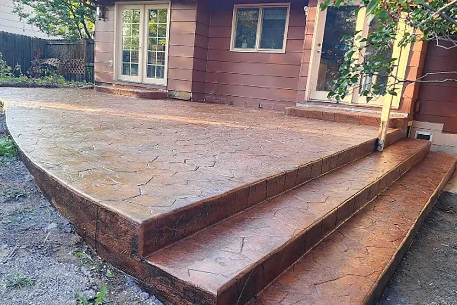 Decorative Concrete Options Including Stamped and Colored Finishes