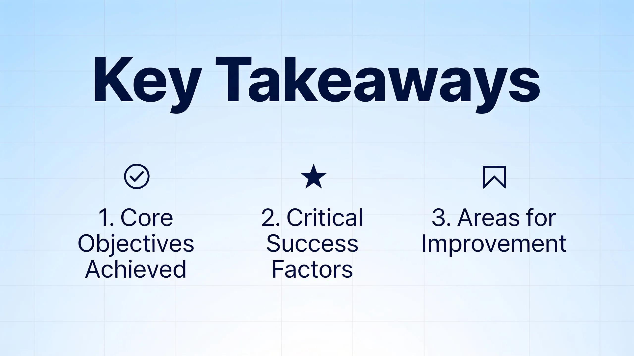 Key Takeaways