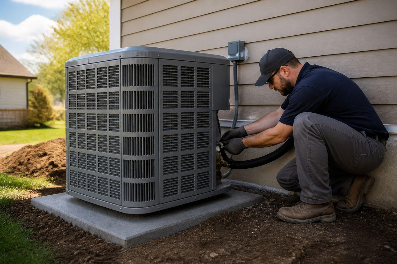 Central Air Conditioning Installation, Repair, and Seasonal Upkeep