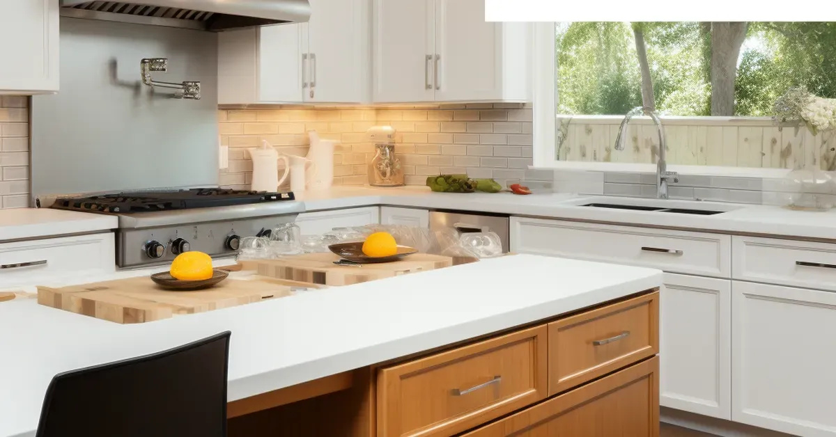 Display of various custom kitchen cabinet styles in a modern kitchen