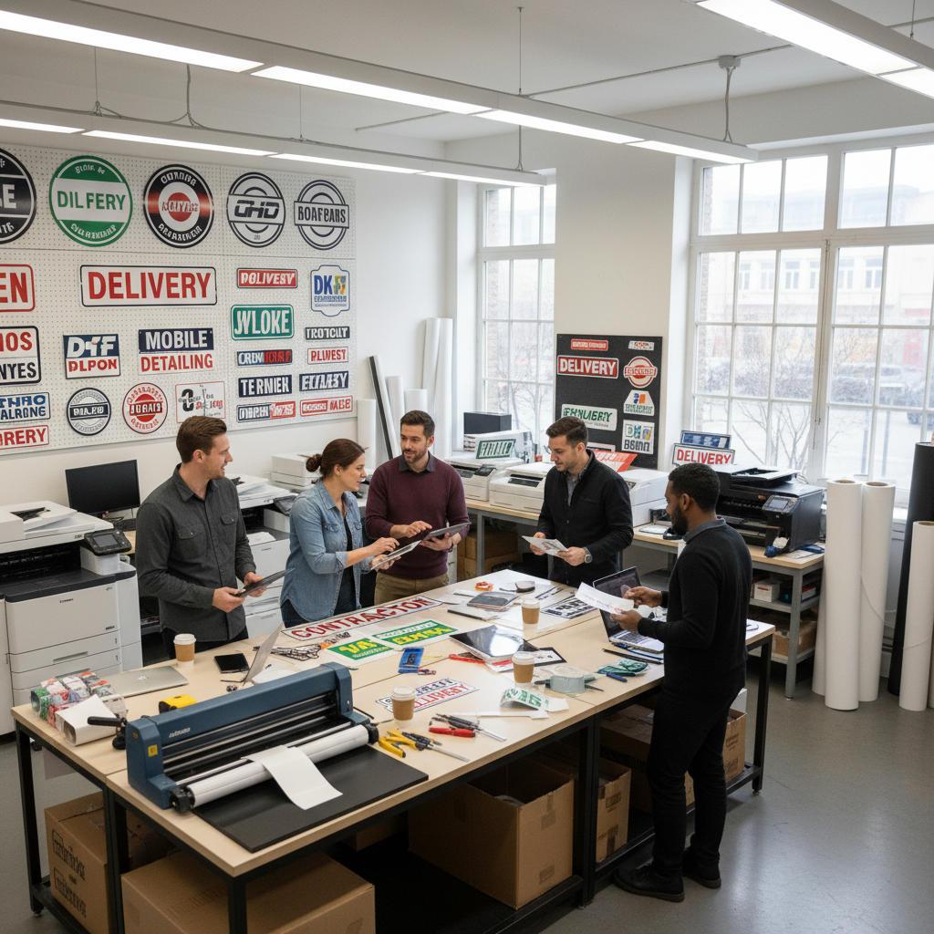 Our Magnetic Signage: Built to Last with Flair