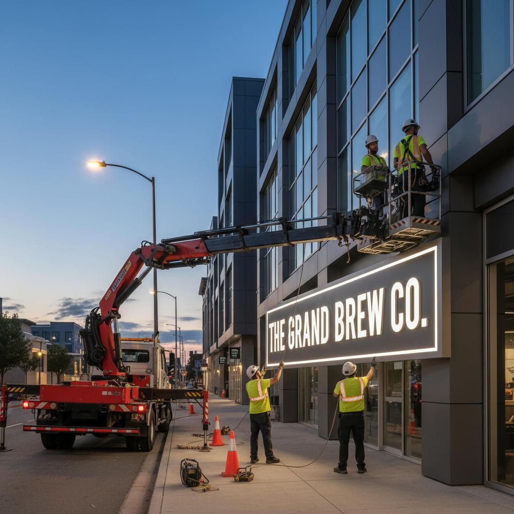 Quick and Reliable Sign Installation Services