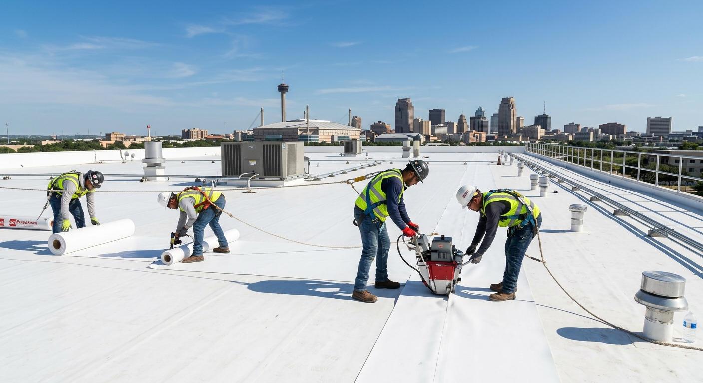 Commercial Roofing Systems Available for San Antonio Properties