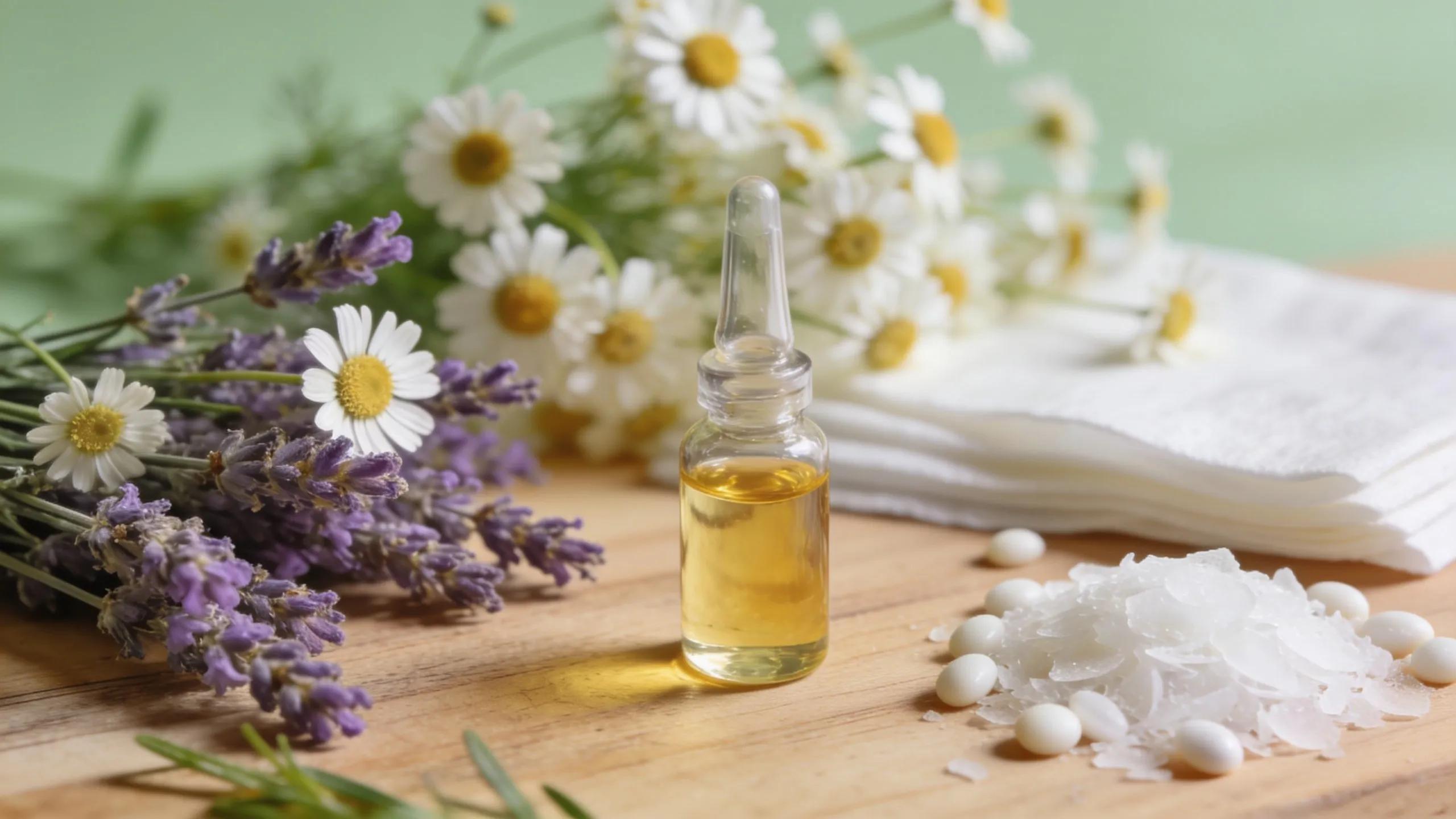 Ingredients of plant-based laundry sheets displayed on a countertop, highlighting their natural and safe qualities for sensitive skin.