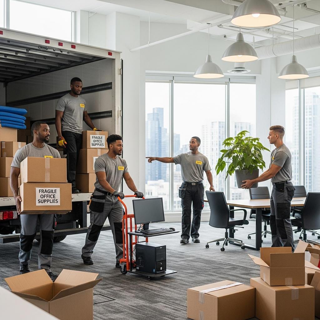 Expert Commercial Movers for Boston Office Relocations