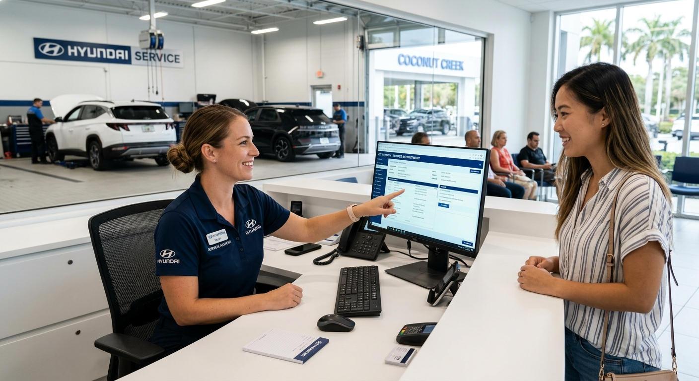 How to Book Service or Request Parts in Coconut Creek