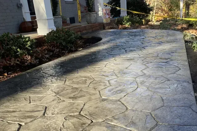 Stamped Concrete Patios and Walkways That Elevate Curb Appeal