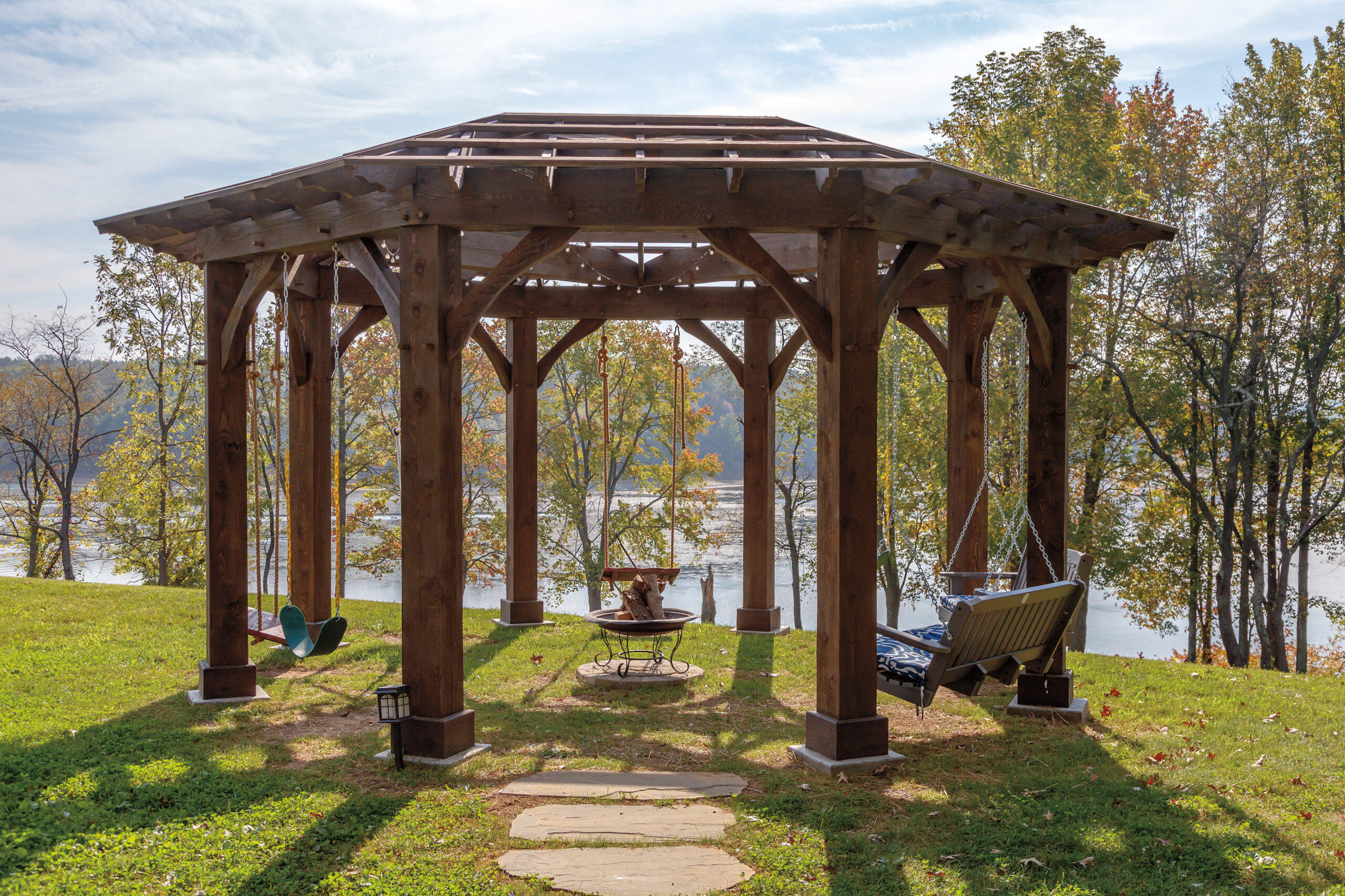 Unique Octagonal Pergolas