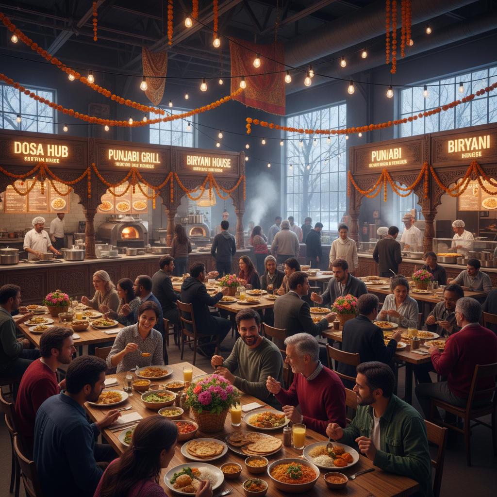 Convenient Food Courts
