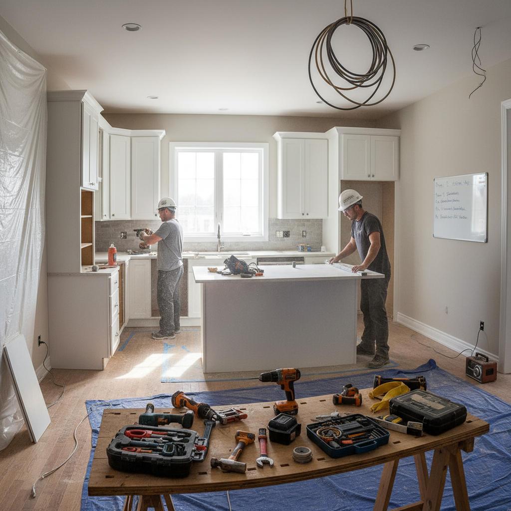 The Kitchen Remodeling Process