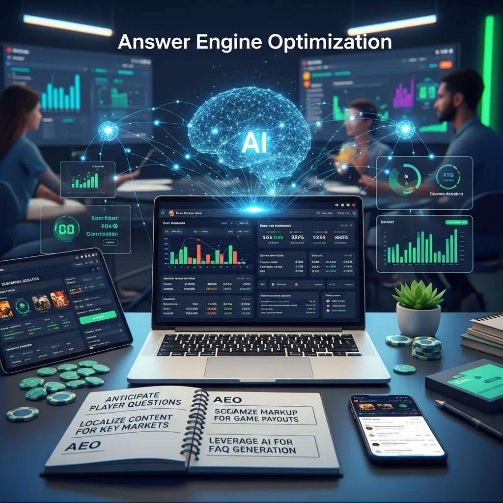 Answer Engine Optimization in digital marketing with AI technology