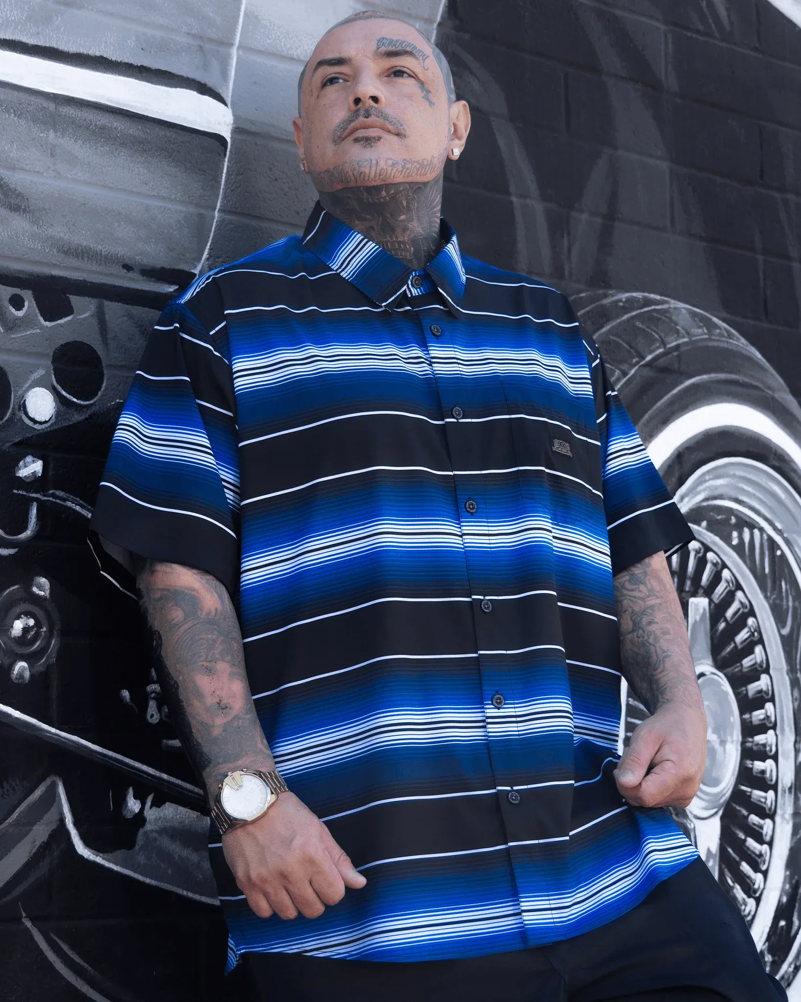 Low Low Party Shirt - Blue