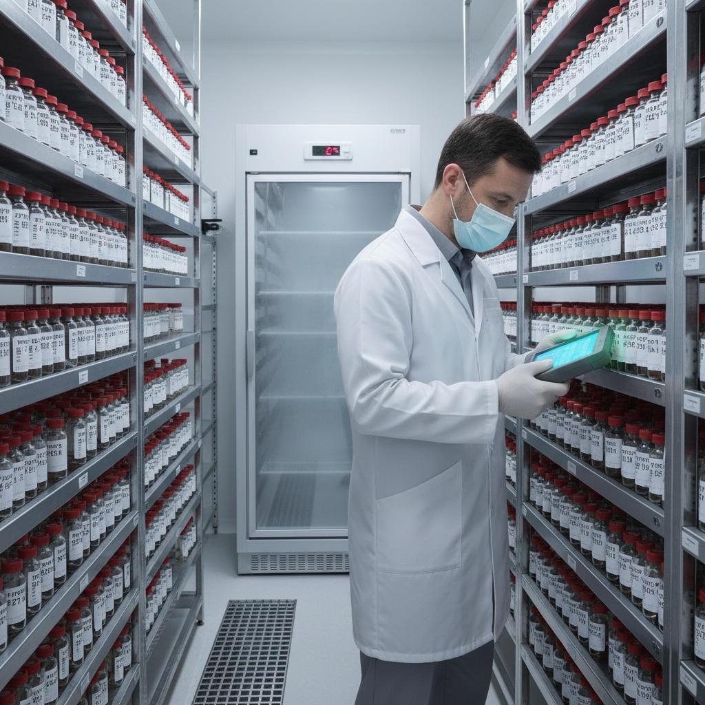 Lyophilized Powder and Sterile Vial Storage