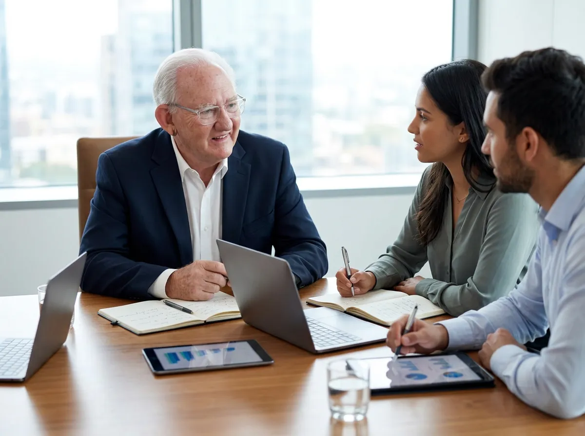 Small business owner evaluating affordable marketing plans in a cozy café