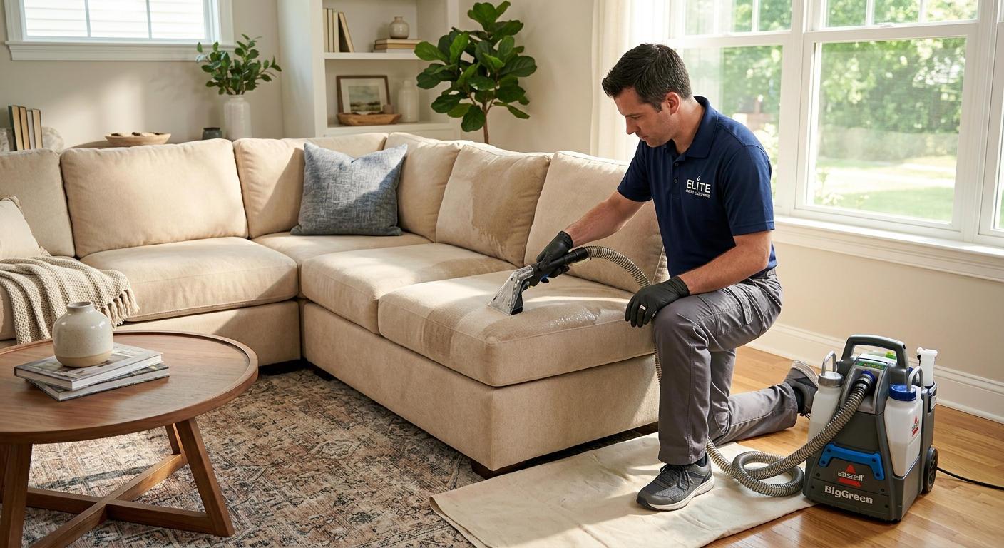 Fabric Furniture Cleaning Across the NH Seacoast