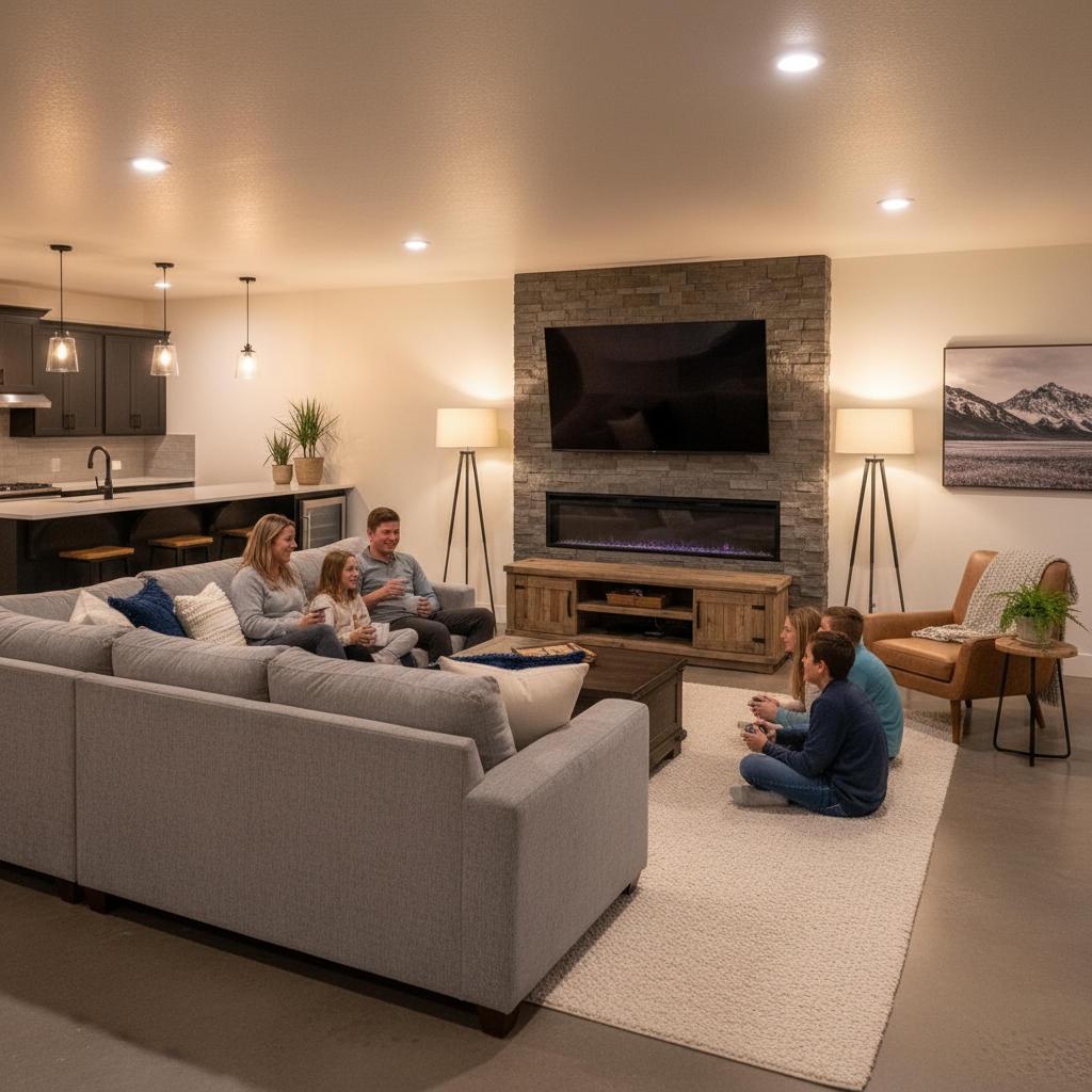 Transform Your Underutilized Basement Into Your Ideal Retreat