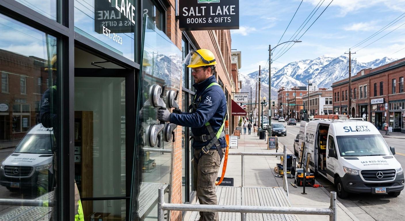Storefront and Office Glazing for Salt Lake City Businesses