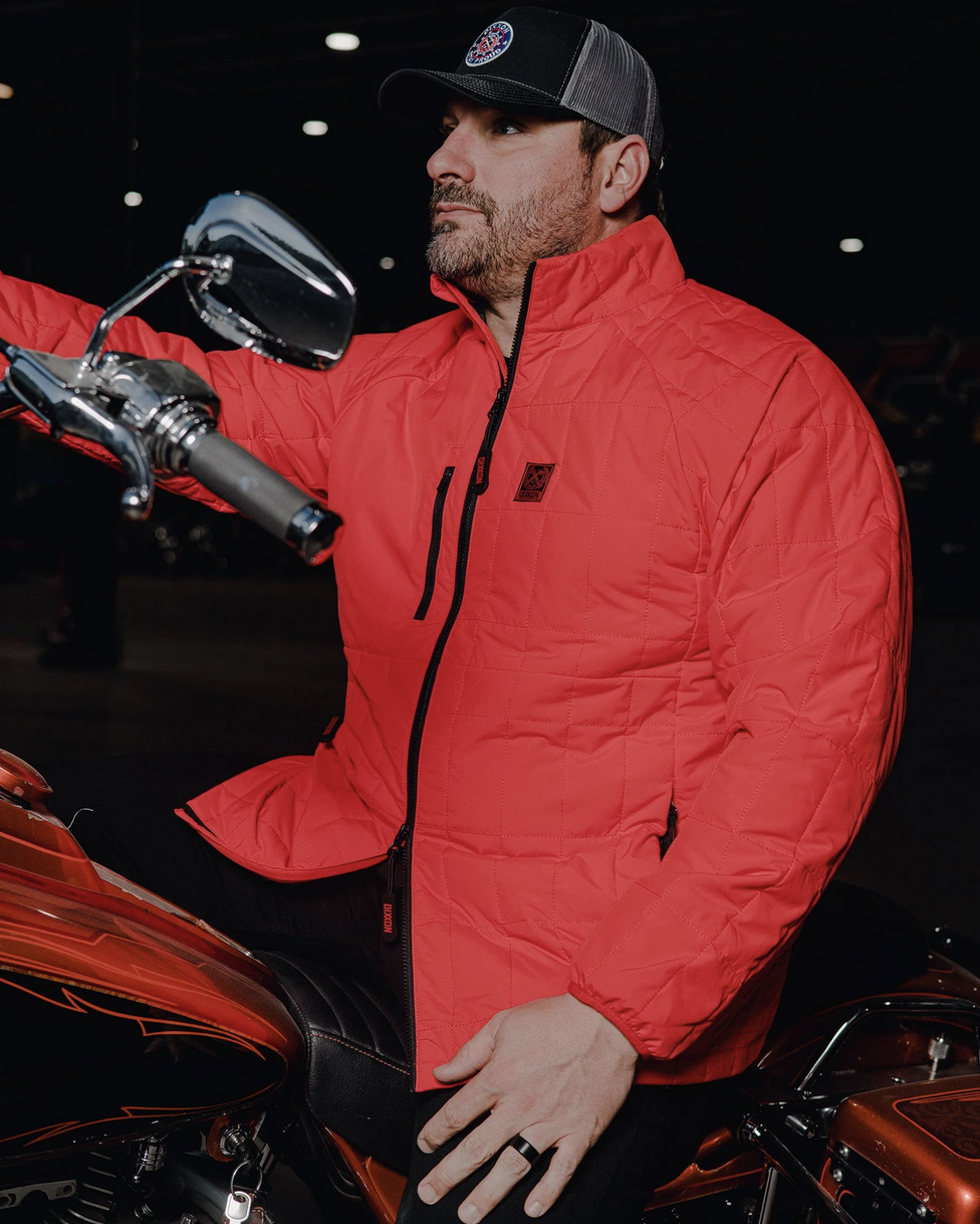 Nomad Puffer Jacket - Red