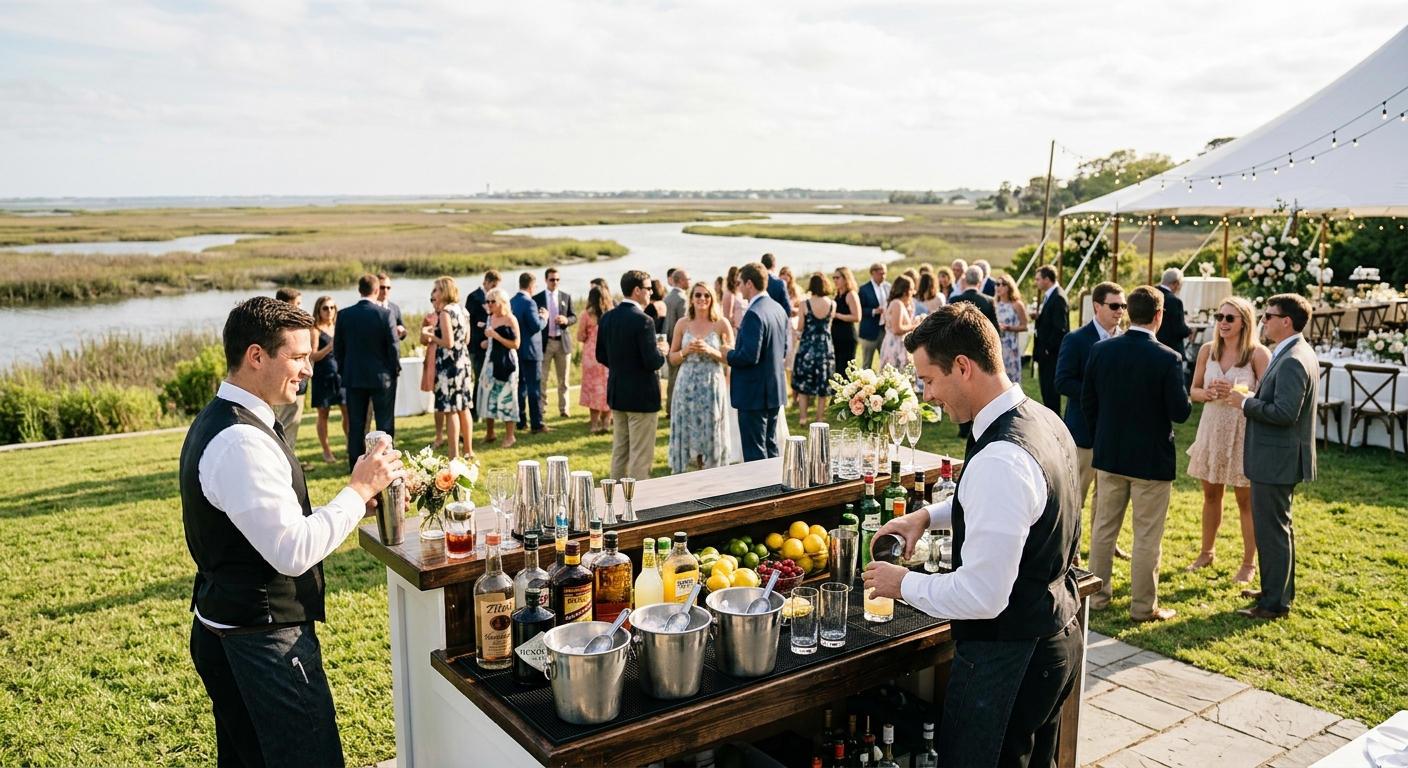 Turnkey Mobile Bar Setup Across Savannah and the Lowcountry