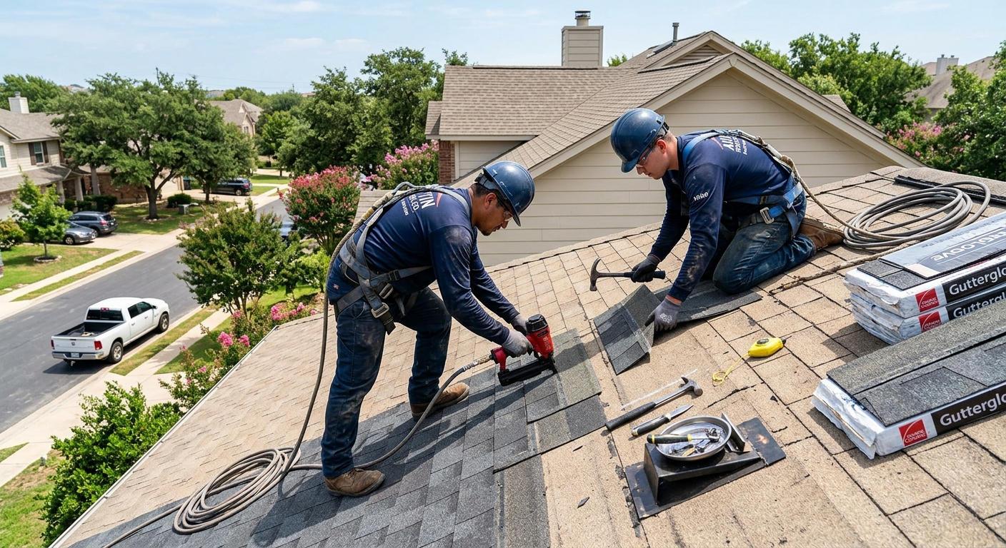 Cool Roofs' Step-by-Step Repair Process in Austin