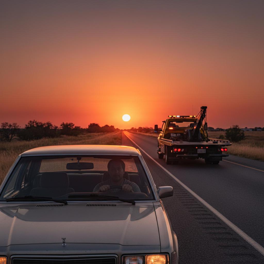 Safety Tips While Waiting for a Tow Truck