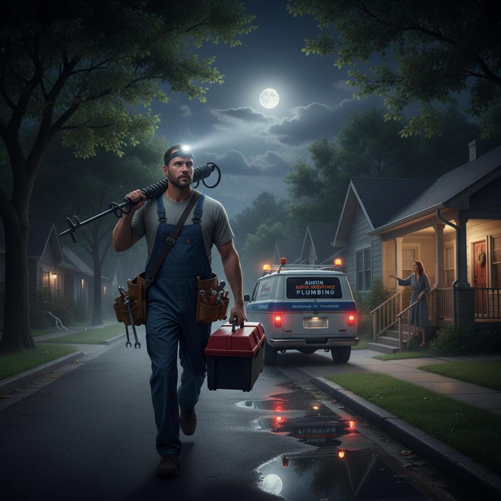 Around-the-Clock Emergency Plumber Austin Services