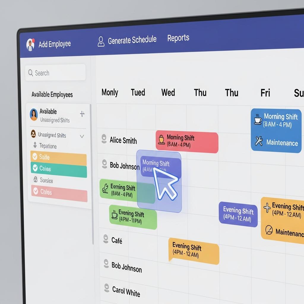 Effortless Drag-and-Drop Scheduling