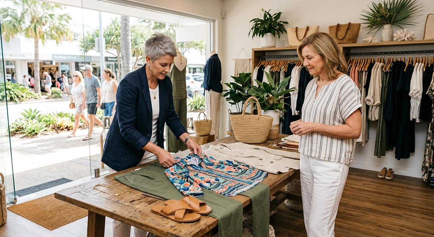 Putting Together Outfits from a Cohesive Collection