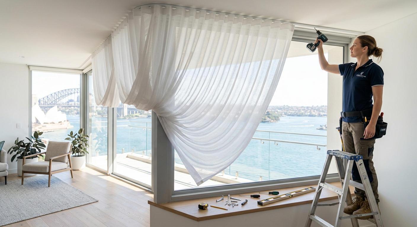 How S-Fold Sheers Transform the Look of Sydney Interiors