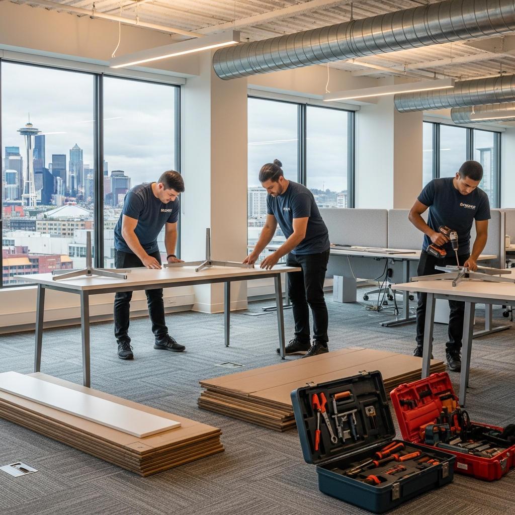 Expert Installation of Office Furniture
