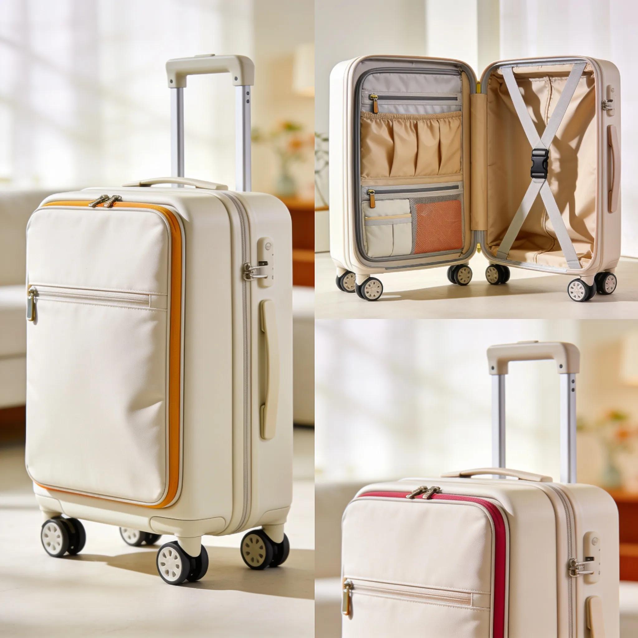 Variety of lightweight and compact luggage showcasing ideal features for carry-on travel