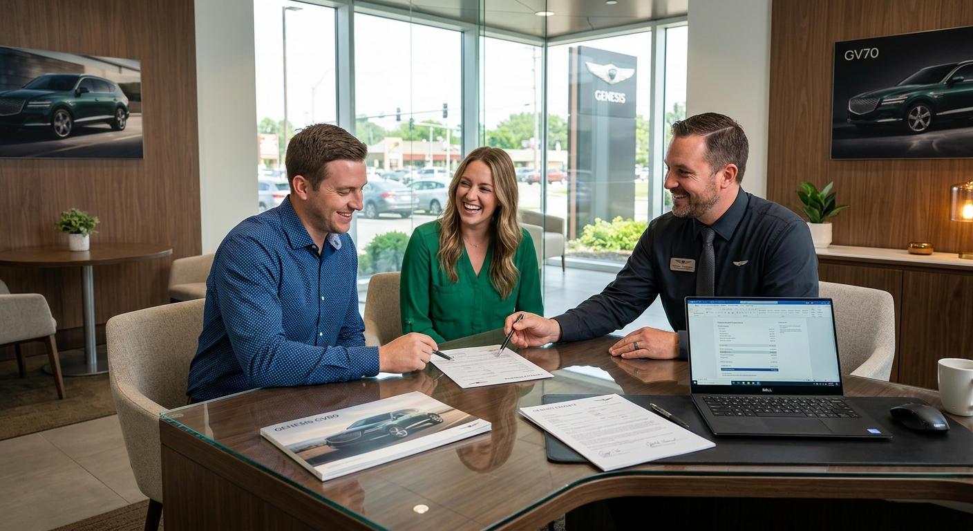 Financing and Purchasing Your GV80 at Genesis of Schererville