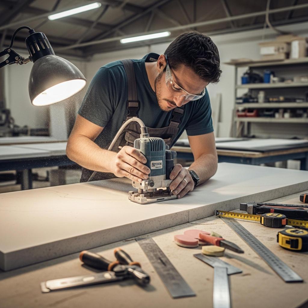 Our Vicostone Installation Process