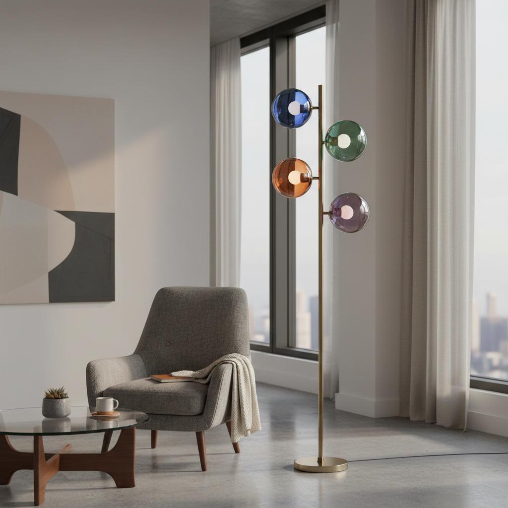 Multi-Globe Floor Designs