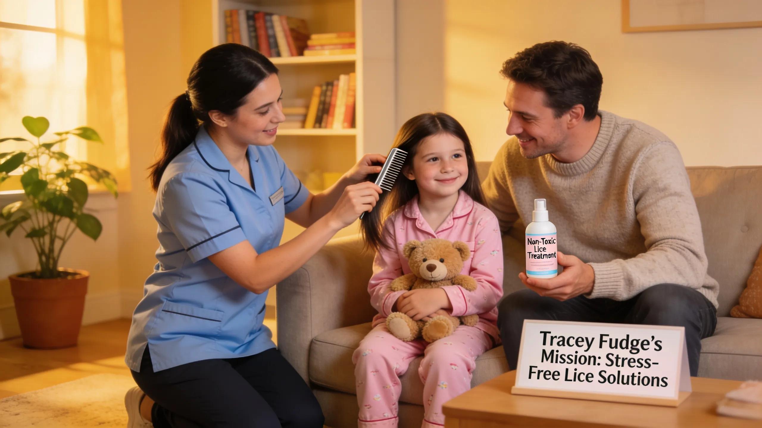 Professional lice removal service in Atlanta, focusing on mobile convenience and pesticide-free safety