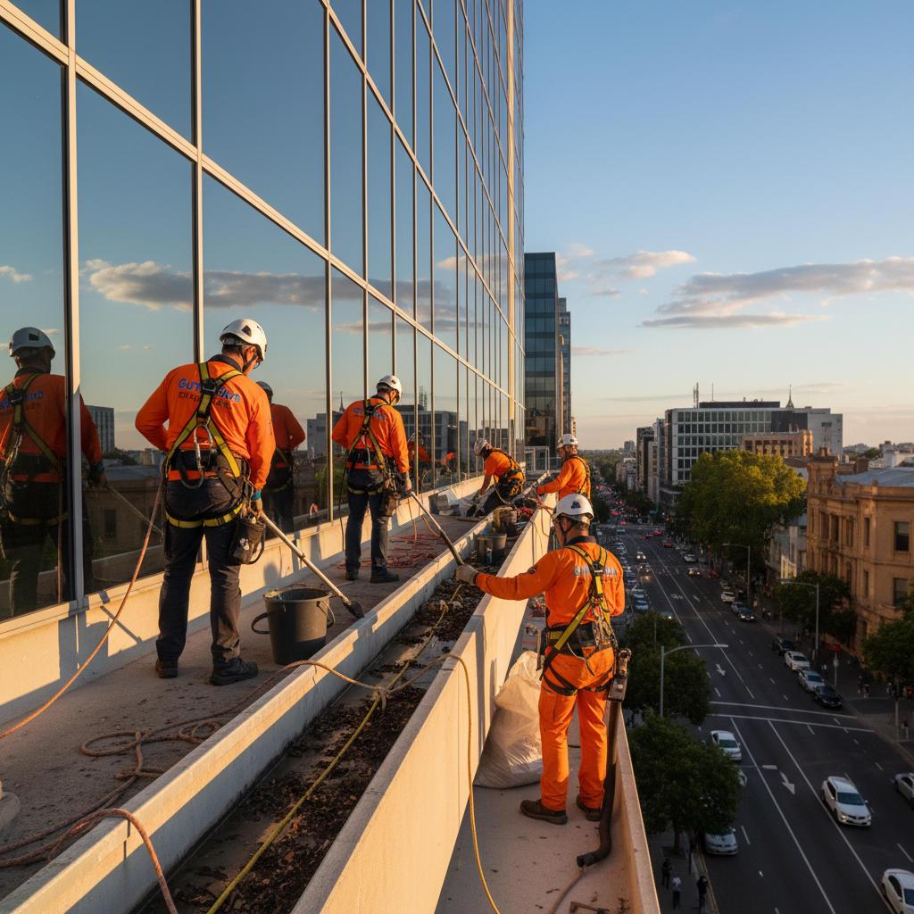 Reliable Commercial Gutter Cleaning