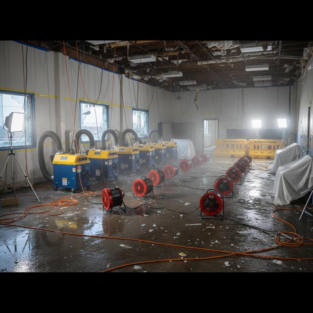 Structural Drying and Dehumidification