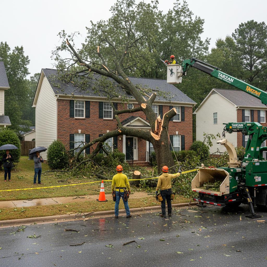 Emergency Tree Services Available Around the Clock