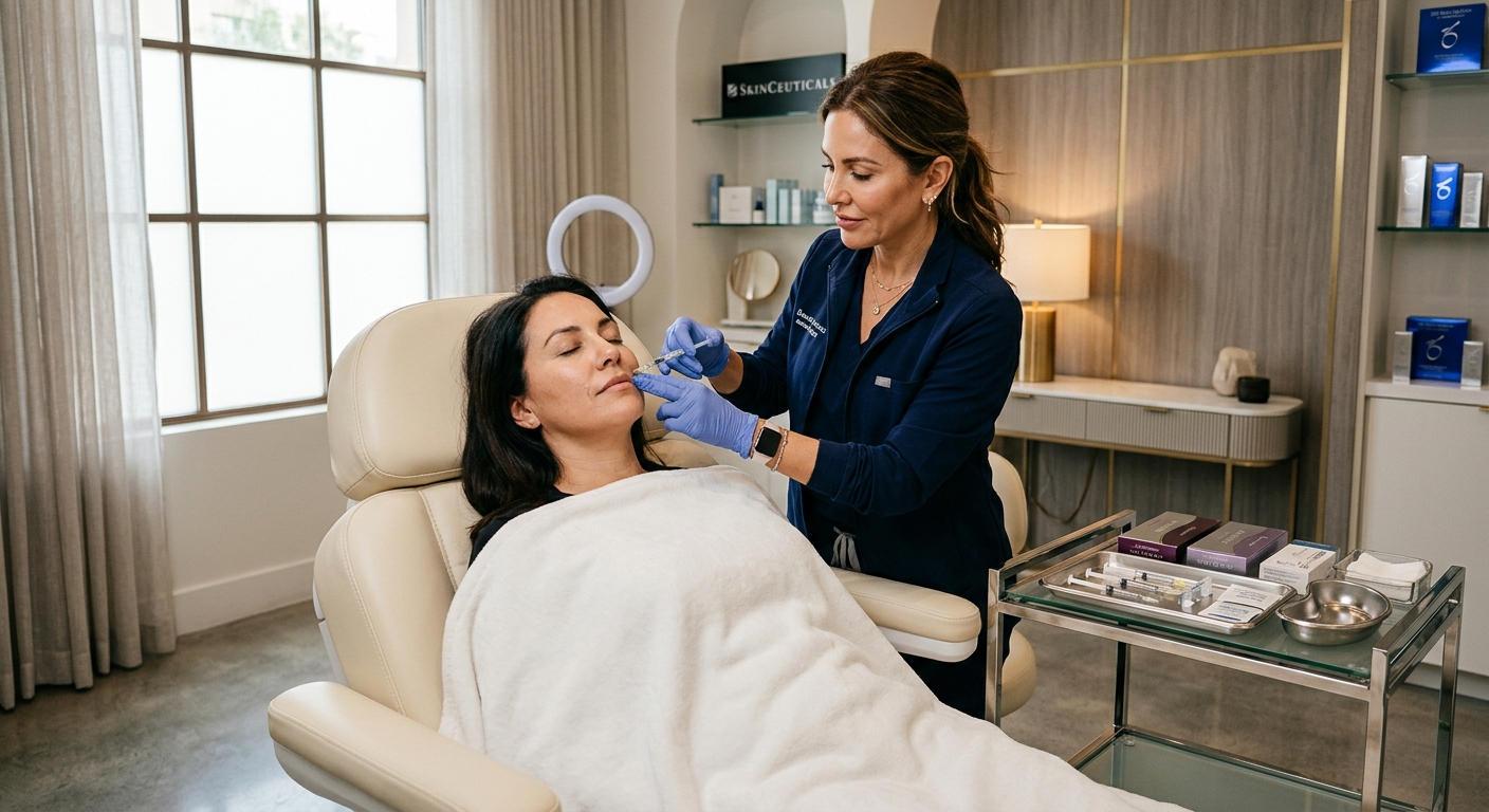 Combining Neurotoxins and Fillers for Harmonious Facial Contouring