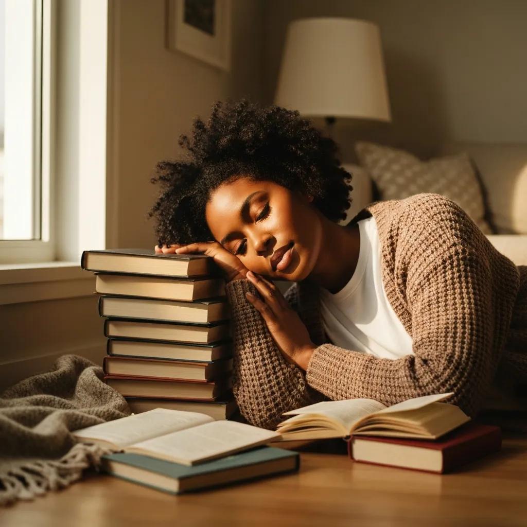 SAD light therapy box on a bedside table, illustrating its home use for seasonal mood support
