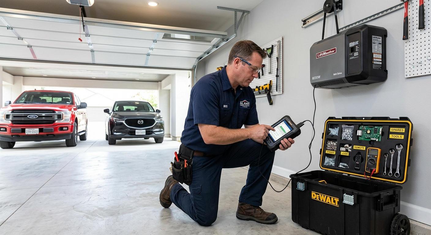 Garage Door Opener Repair and Modern Unit Installation